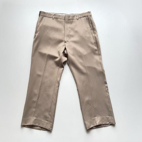 1990'sUNKNOWN POLYESTER SLACKS  SIZE W35 L27