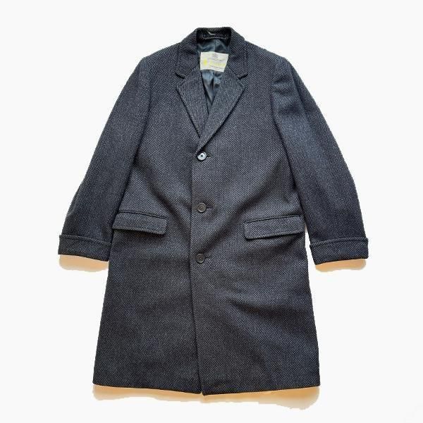 1970's AQUASCUTUMWOOL COAT SIZE 40REG (M〜L)