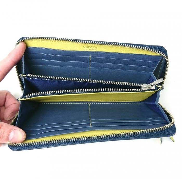 リオシリーズ・ラウンドファスナー長財布 | carcru online shop