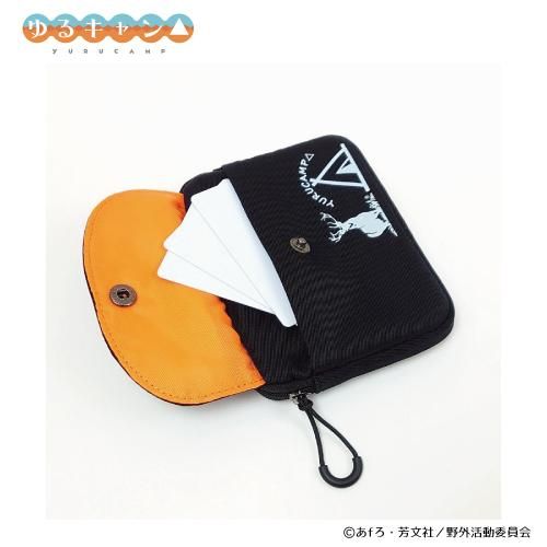 ゆるキャン△×CAPTAIN STAG・ミニウォレットポーチ | carcru