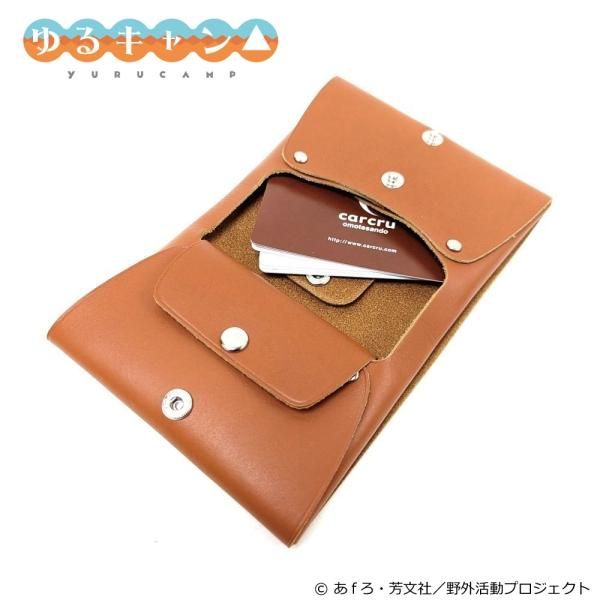 ゆるキャン 財布 ゆるキャン△ SEASON3』 コンパクトレザーウォレット<志摩リン