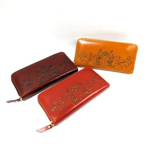 ネコシリーズ・ラウンドファスナー長財布 | carcru online shop