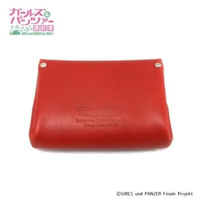 ガールズ＆パンツァー・レザーマルチウォレットポーチ | carcru
