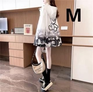 新品☆くまちゃん可愛い♪ゆるパーカー M