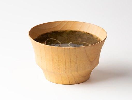 白木 木製汁椀 栃木地 大小10 個セット 白木 木製汁椀 栃木地 大小10 個セット