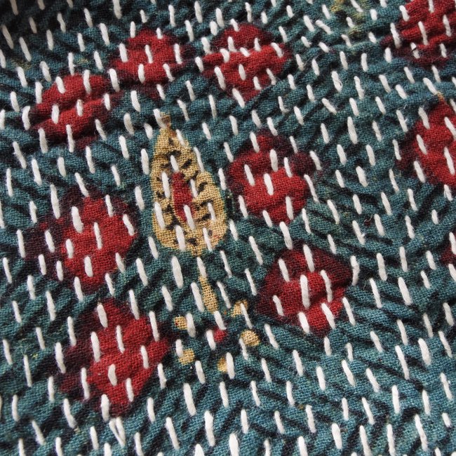 バンジャラ族 ヴィンテージ刺繍 布小物入れ ４種- ボーホー・インド 