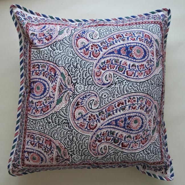 HIGI TAIL DESIGNS キノコ柄クッションカバー アノキ ANOKHI