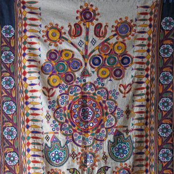 ハンドメイド　インドの刺繍　アヒール族