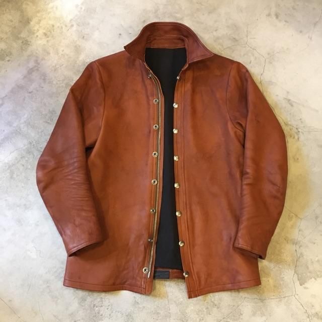 SIGNAL GARMENTS別注 Far Eastern Enthusiast ”C.M.M.LEATHER SHIRTS ...