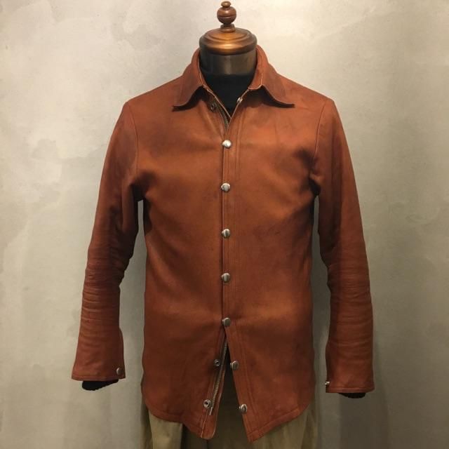 SIGNAL GARMENTS別注 Far Eastern Enthusiast ”C.M.M.LEATHER SHIRTS 