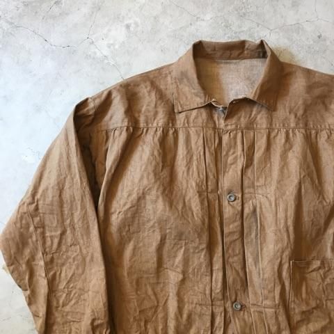ジャケット・アウター SIGNAL GARMENTS BROWN DENIM COVERALL SIGNAL GARMENTS ORIGINAL BROWN DENIM COVERALL - SIGNAL