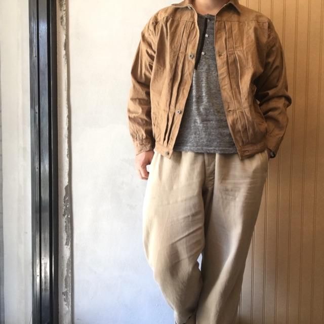 ジャケット・アウター SIGNAL GARMENTS BROWN DENIM COVERALL SIGNAL GARMENTS ORIGINAL BROWN DENIM COVERALL - SIGNAL
