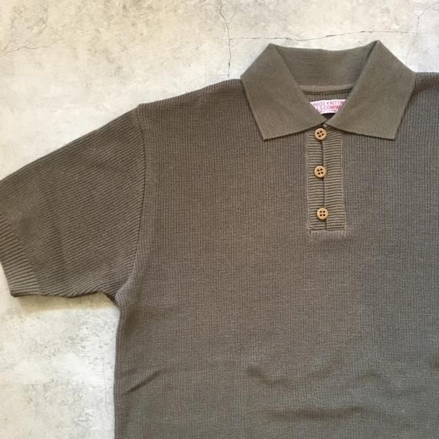 NITEKLUB N ARC Knit Polo Shirt. OD - SIGNAL GARMENTS online