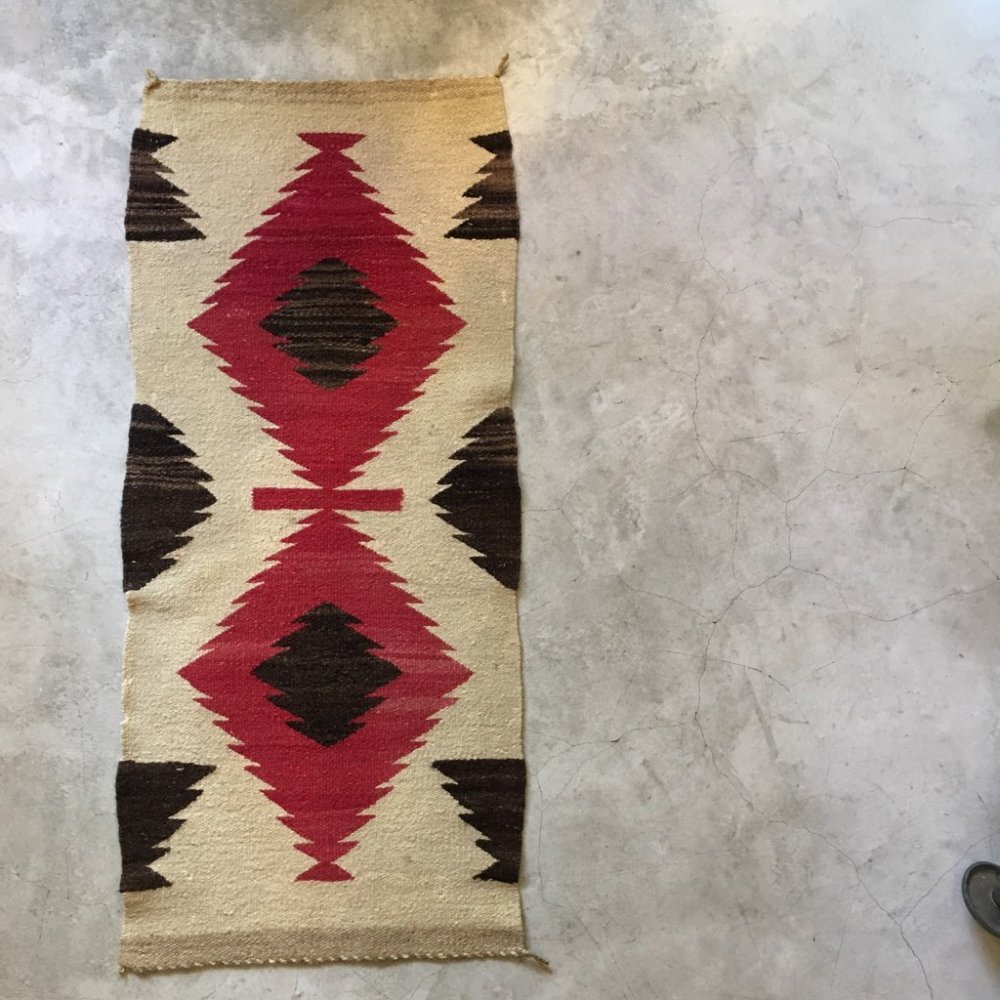 vintage navajo rug ビンテージ ナバホ ラグ-
