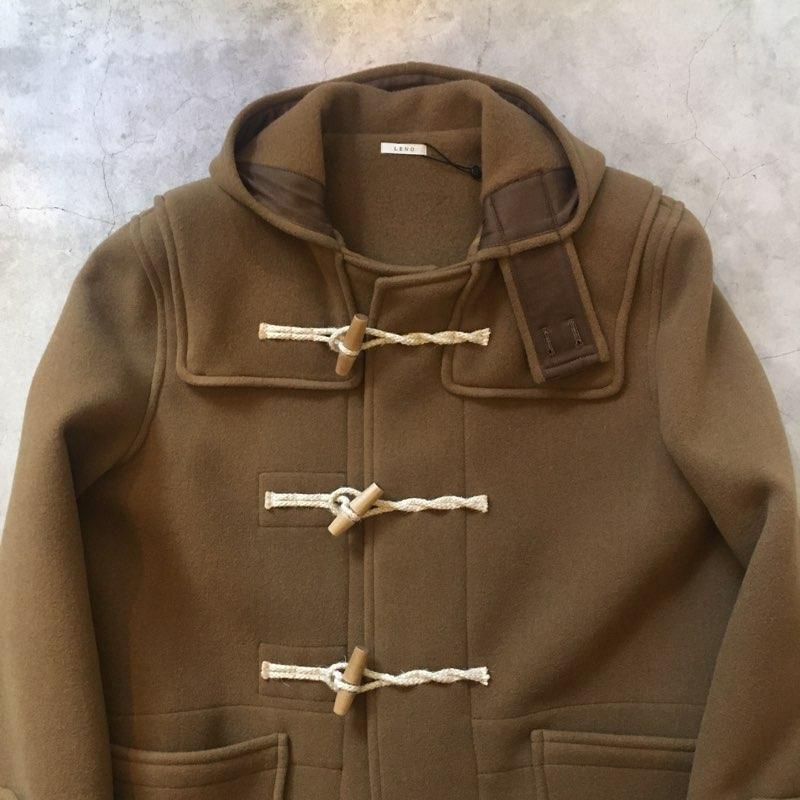 ジャケット・アウター LENO CASHMERE DUFFLE COAT BROWN SIZE 2 ジャケット・アウター LENO CASHMERE DUFFLE COAT BROWN SIZE 2