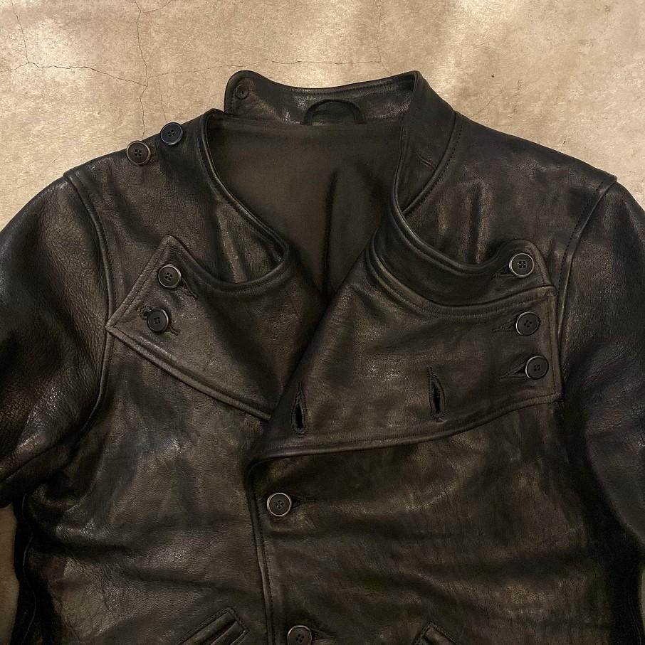 アビエイター レザージャケット 蝦夷鹿 エゾジカ レザージャケット