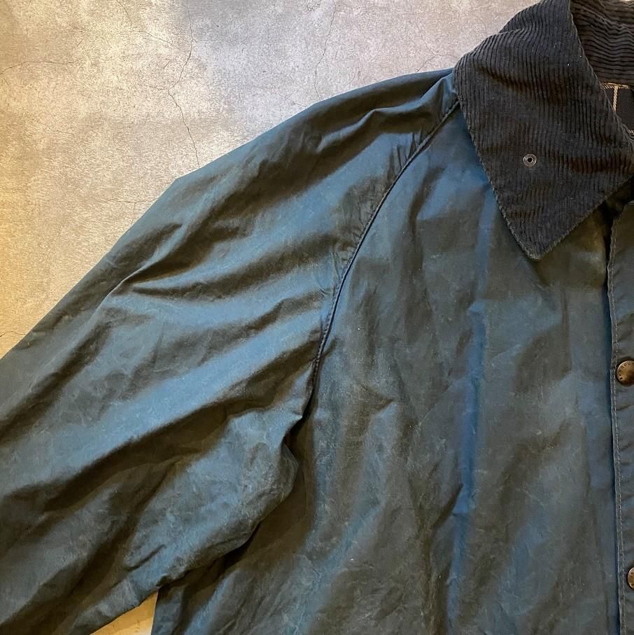 【ビンテージ】Barbour Burghley 80's 2 Warrant 80's vintage barbour burghley oiled jacket | 【OWN KYOTO