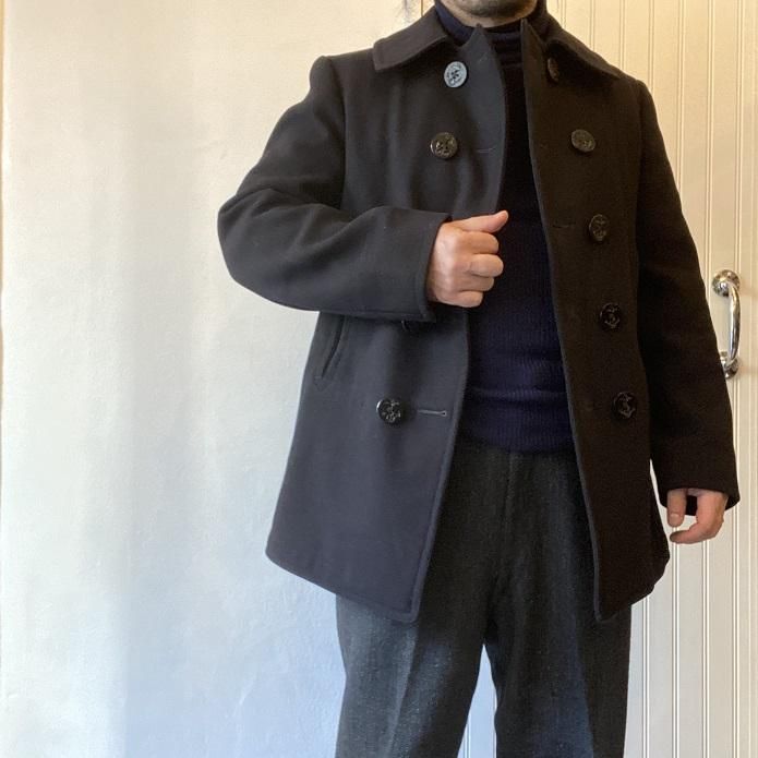 1940's VINTAGE U.S.NAVY ”10 Button Wool Pea Coat” - SIGNAL ...