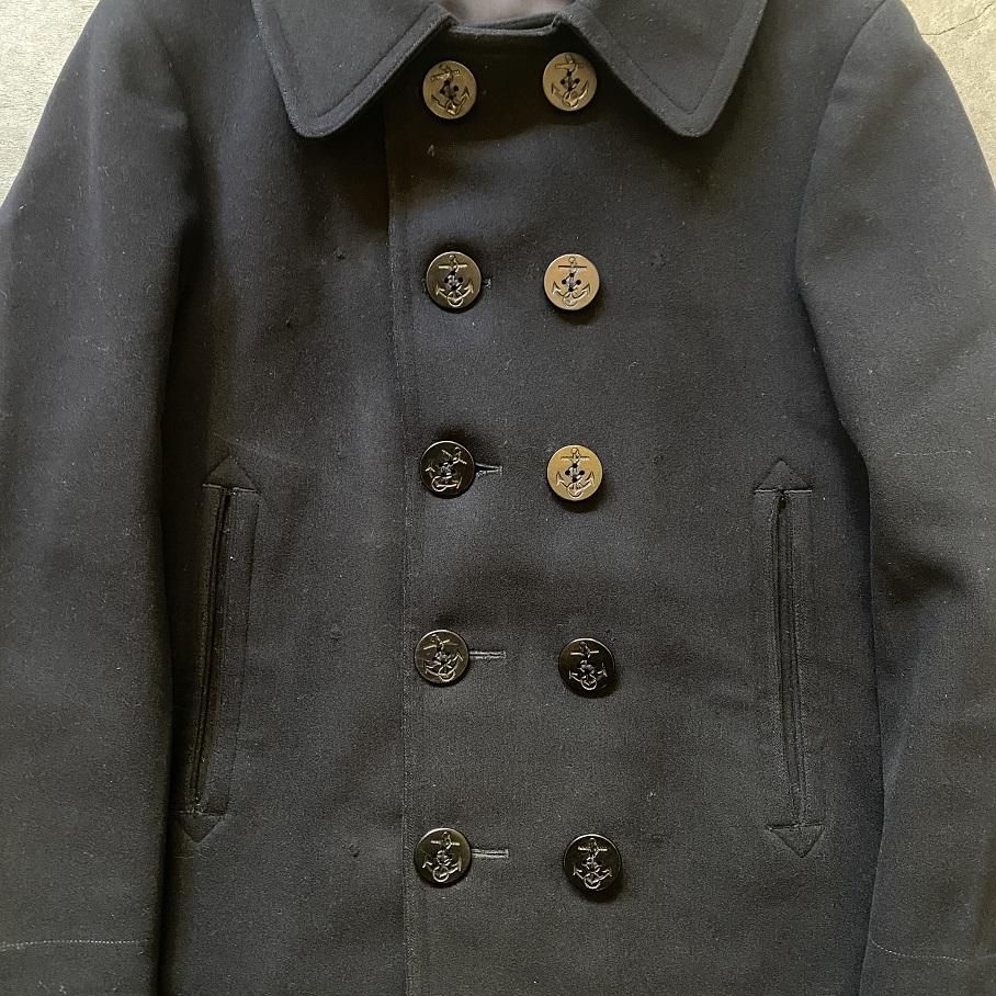 1940's VINTAGE U.S.NAVY ”10 Button Wool Pea Coat” - SIGNAL 1940's VINTAGE U.S.NAVY ”10 Button Wool Pea Coat” - SIGNAL