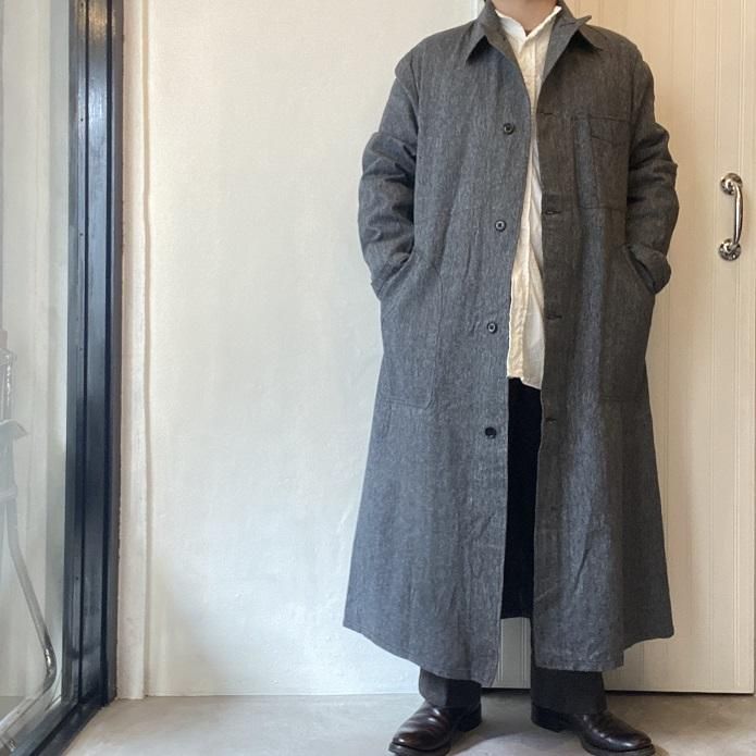 高感度ショップで2023年売れたブランド FRENCH 1940's～1950's N.O.S. BLACK COAT ”ATELIER CHAMBRAY ジャケット・アウター