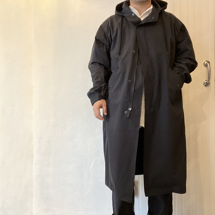 LENO HOODED COAT