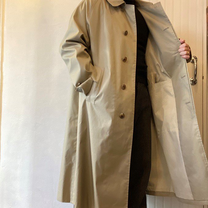 LENO ”BAL COLLAR COAT” H2101-CO001 BEIGE - SIGNAL GARMENTS online