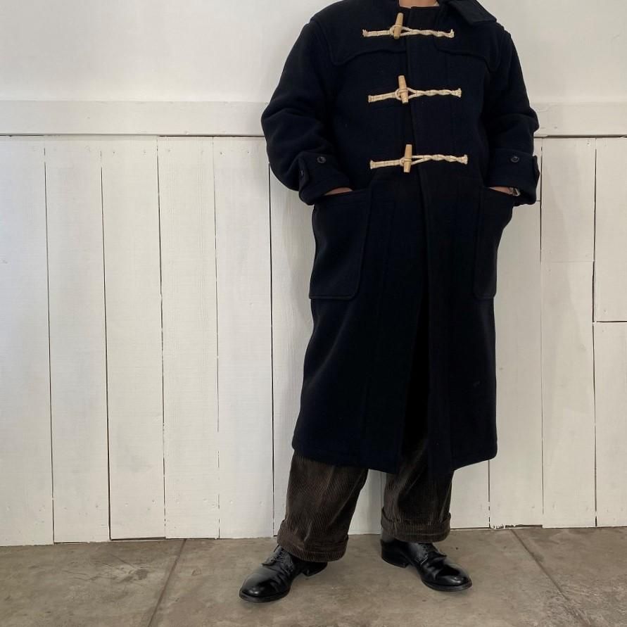 LENO ダッフルコート ブラック LENO ”DUFFLE COAT” BLACK×BLACK 【UNISEX】 | SIGNAL GARMENTS