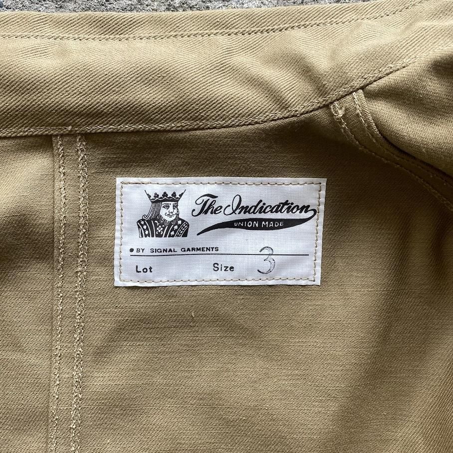 SIGNAL GARMENTS ORIGINAL PRODUCTS “CRAZY POKET CHORE JACKET” Twill