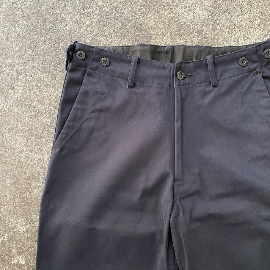 YUI YUI-TILITY TROUSERS ”CLASSIC SATIN PEACH FACE” Dark Navy