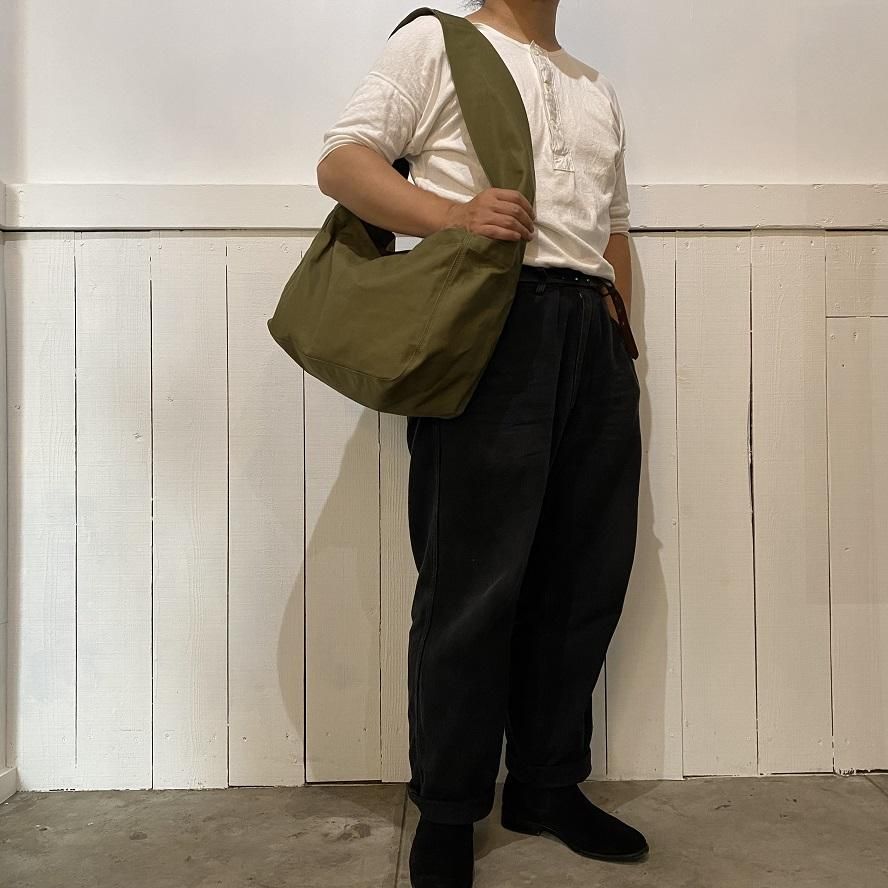 LABOR DAY LD1202B “NEWSPAPER BOY BAG” KHAKI - SIGNAL