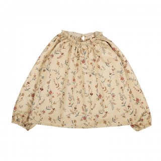 50 % off omibia ブラウス  liberty top - forest print