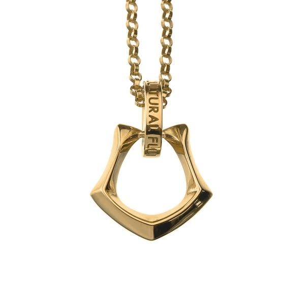 FLUI ネックレス　ホースシュー GOLD EDGE HORSESHOE PENDANT ゴールドエッジホースシュー