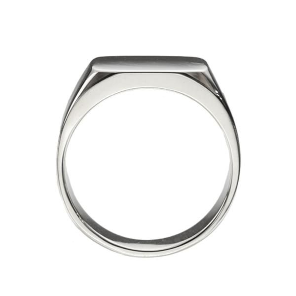 指輪・リング Plain Square Signet Ring #7413 SQUARE SIGNET RING スクエアシグネットリング FLUI フルイ