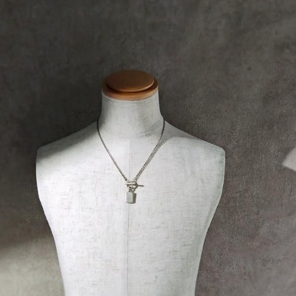 VINTAGE FINISH IDEAL SQUARE PLATE PENDANT ヴィンテージ
