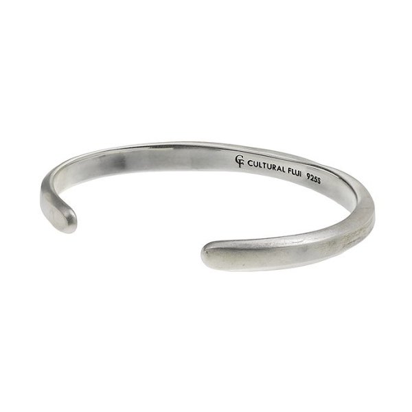 VINTAGE FINISH TWIST EDGE BANGLE ヴィンテージフィニッシュ ツイストエッジバングル FLUI フルイ