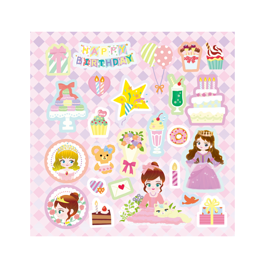 リーバン シールコレクション プリンセスといっしょ リーバンショップ Liebam Official Online Shop