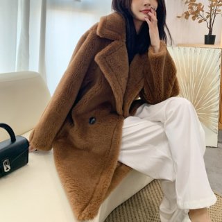 Bear wool coat