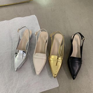 Loafer pointed toe