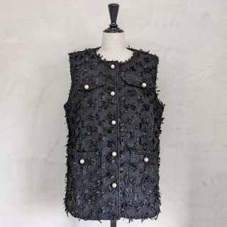 SAMPLE SALEPearl button gillet