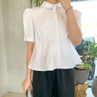 Flare pleat shirts