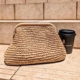 6/25ޤ10%OFFStraw clutch bag