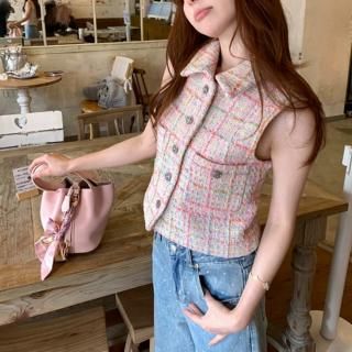 6/25ޤ10%OFFKristen tweed vest