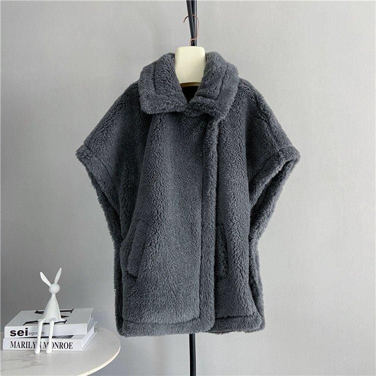 ジャケット・アウター Boa middle poncho Y's stella online Boa middle poncho - Y's Stella Online