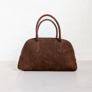 Fake suede bag