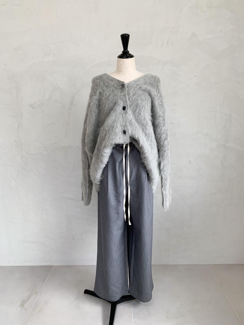 15%OFF / Alpaca shaggy cardigan - Y's Stella Online