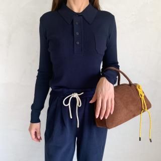 Classic knit polo
