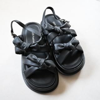 70%OFFOUTLETDouble bow sandals 24.5cm
