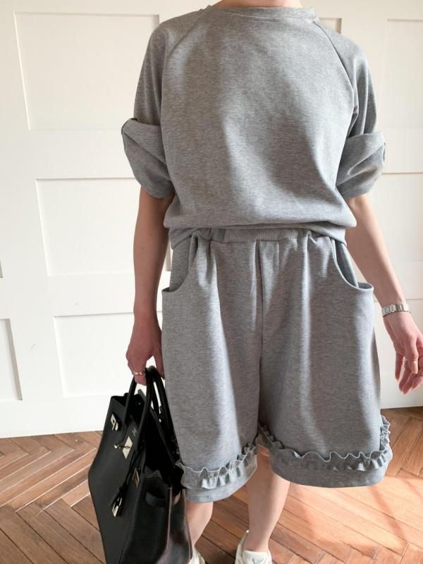 �ڰ���¨Ǽ��Ribbon sweat tops&pants (ñ�ʡ����åȹ���OK)