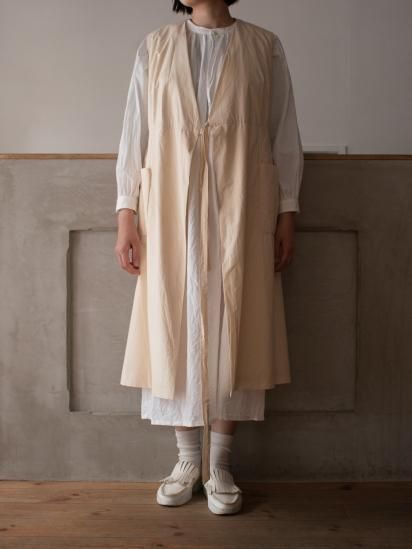 YAECA【WOMEN'S】 ヤエカ ラップコート [ナチュラル] YAECA【WOMEN'S】 ヤエカ ラップコート [ナチュラル]