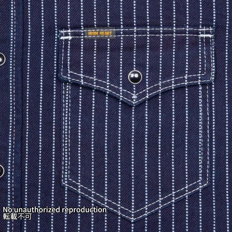IHSH-62】12oz ウォバッシュ ウエスタンシャツ IHSH-62】12oz ウォバッシュ ウエスタンシャツ